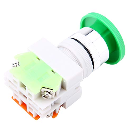 【 】 Interruptor momentâneo durável e confiável de 22 mm, interruptor de restauração automática de is