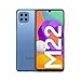 Produktbild Samsung Galaxy M22 Android Smartphone ohne Vertrag, 4 Kameras, großer 5.000 mAh Akku, 6,4-Zoll großer Infinity-U-Display, 128 GB/4 GB RAM, Handy in Blau, deutsche Version  Deutschland