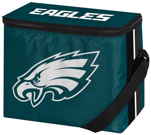 FOCO NFL Philadelphia Eagles Team Insulated Lunch Cooler &ndash; Officially Licensed &ndash; Portable Game Day Gift for Football Fans