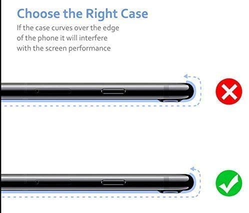 Tjs [2-Pack] Screen Protector Compatible With Lg K22, Lg K22+, Lg K22 Plus, Lg K32 [Full Screen Coverage][Tempered Glass] Case Friendly Shatterproof Bubble Free Anti-Fingerprint (Black) #TOP5