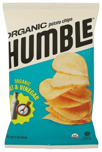 Image of Humble Potato Chips Co Organic Sea Salt and Cider Vinegar Potato Chips, 5 OZ