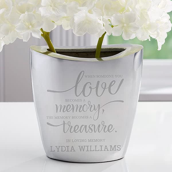 Personalization Universe Memory Becomes A Treasure Personalized Memorial Vase