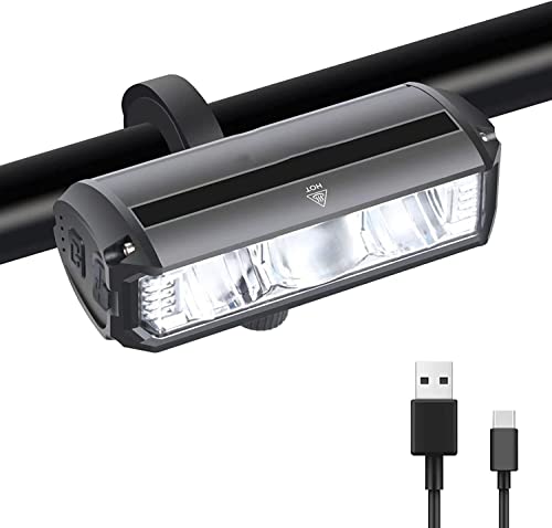 Monkey Home 1200Lumen Superhelle LED Fahrradlampe, 4000 mAh Mobile...