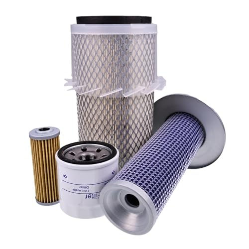 JZGRDN New Maintenance Filter Kit M801209 AM108184 AM108185 Compatible with John Deere 955 855 856 Tractors - Thumbnail 7