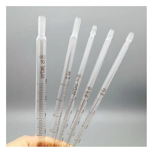 Pipettes graduées en verre pour transfert de laboratoire de 1 ml à 10 ml