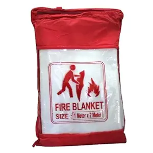 Fire Blankets Fiberglass Cloth Fire Rescue Blanket (1x2m).