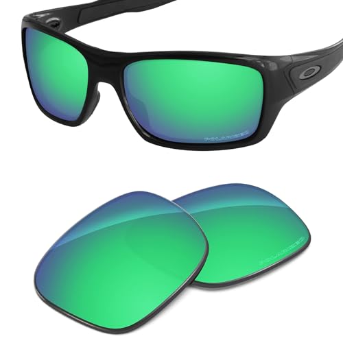 Image of Performance Replacement Lenses Compatible with Oakley Turbine OO9263 Polarized Etched