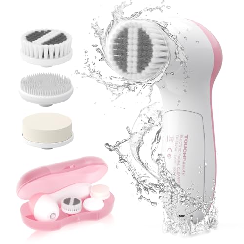 TOUCHBeauty Nettoyeur Électrique pour le Visage 3 en 1 avec 2...
