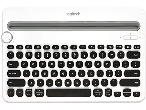 Image of iFyx Keyboard Cover Skin for Logitech Bluetooth Multi-Device Keyboard K480 Cover Ultra Thin Protective Skin (Black)