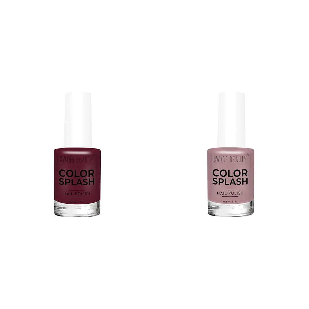 SWISS BEAUTY Color Splash Nail Polish With Glossy Gel Finish & Color Splash Nail Polish With Glossy Gel Finish,11 Ml-image-16