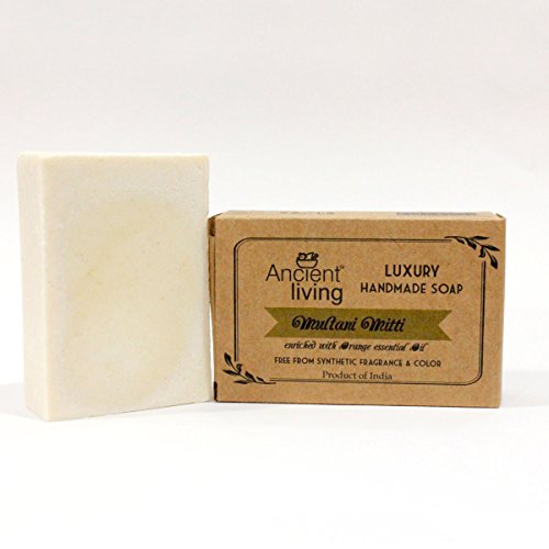 Ancient Living Multani Mitti Luxury Handmade Soap -100 gm (Set of 2) Ancient Living Multani Mitti Luxury Handmade Soap -100 gm (Set of 2)