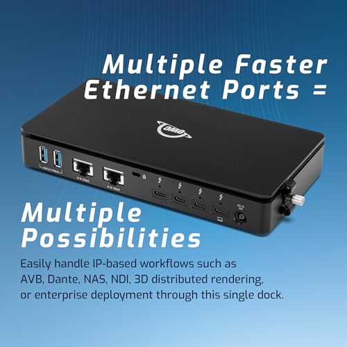 Image of OWC Thunderbolt 5 Dual 10GbE Network Dock