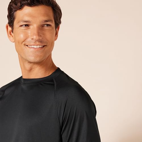 Amazon Essentials Men's Slim-Fit Short-Sleeve Quick-Dry UPF 50 Swim Tee4