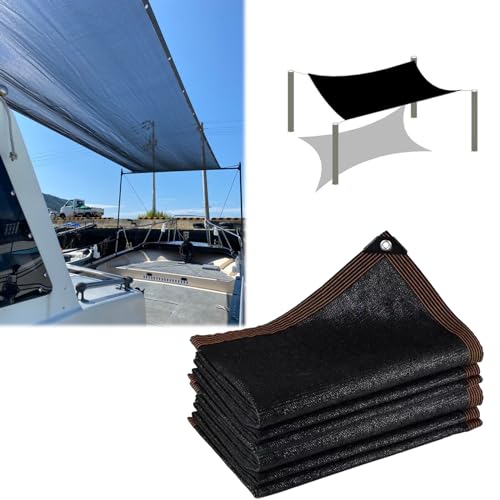 Red de protección UV pesada para uso en exteriores, toldo de refrigeración transpirable con ojales para resistencia al viento y bloqueo solar, perfecto para jardín, patio y camping