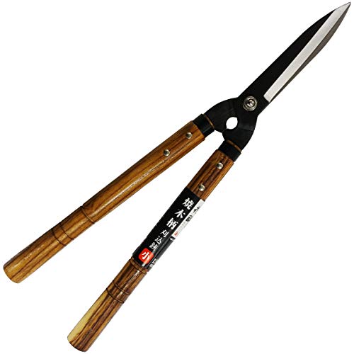 近与(KONYO) 花酔 刈込鋏 小 32192 焼木柄 150mm