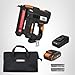 Worx Nitro 20V Cordless 18-Gauge Narrow Crown Stapler, Cordless Staple Gun Fires Up to 80 Staples/Min, Battery Powered Staple Gun with Tool-Free Jam Release WX844L – Battery & Charger Included
