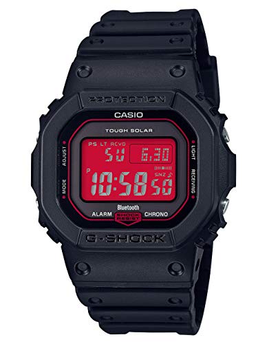 G-Shock GWB5600AR-1 Red Face Bluetooth Watch