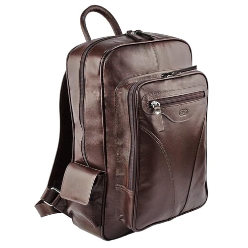 Bolsa/Mochila RADITE em Couro (Café)