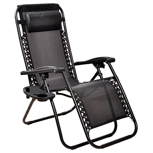 BalanceFrom Adjustable Zero Gravity Lounge Chair Recliners for Patio