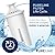 Pureline Replacement for Brita® Filter, Pitchers and Dispensers, Classic 35557, OB03, Mavea® 107007, Replacement for Brita® Pitchers Grand, Lake, Capri, Wave and More (6 Pack)