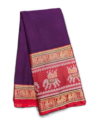 Image of SUPERLAXMI Self Design Kanjivaram Jacquard, Art Silk Saree