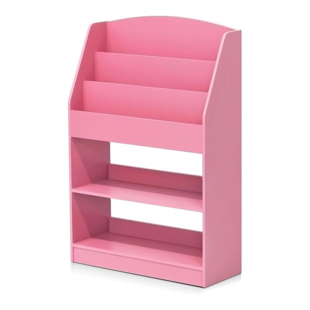 Furinno Lova Libreria Bassa, Rosa