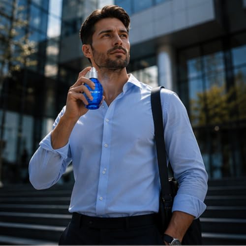 Image of Aftershock Icefox Eau De Parfum for Men 300ml | Long Lasting Perfume | Woody Aromatic Fragrance with Fresh Spicy, Lavender Fruity Notes | Masculine Luxury Scent for Daily & Evening Occasions