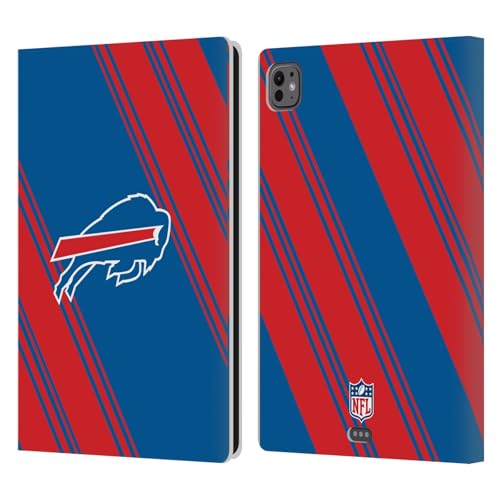 Étui Portefeuille en Cuir iPad Pro 11 M4 NFL Buffalo Bills Head Case Designs