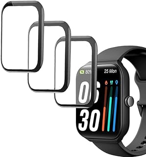 smaate 3D Screen Protector Compatible with TOOBUR IDW16 1.95” Veryfit Smart Watch (Answer/Make Calls)