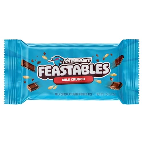 Image of Mr.Beast Milk Crunch Chocolate Bar, 35g