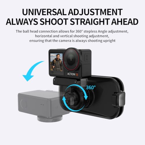 Image of MOBILIFE Magnetic Backpack Camera Clamp for DJI Osmo Action 5 Pro /4 /3