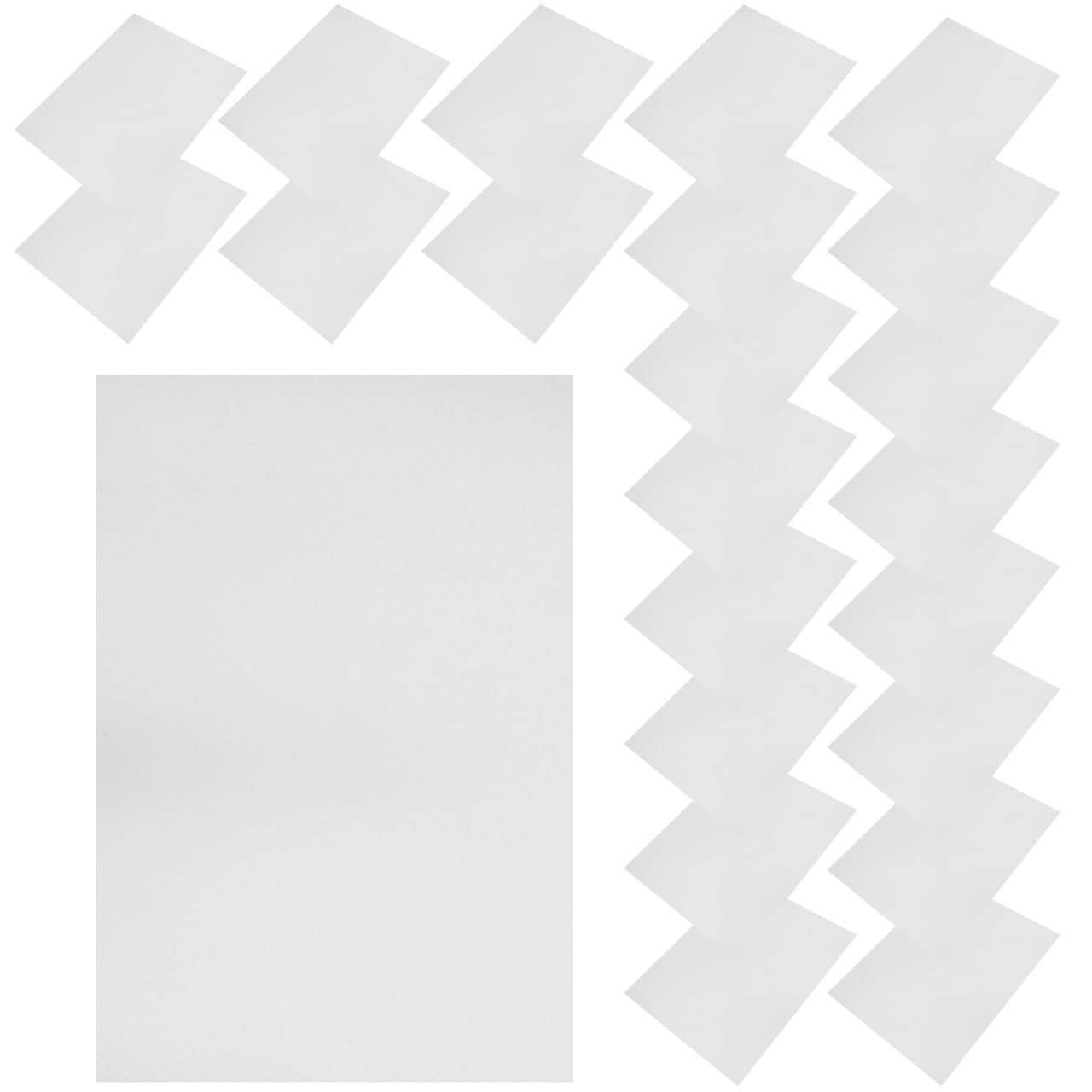 NUOBESTY 20 Blatt Ofenpapier Keramikfaserpapier Hochtemperatur Isolierung DIY Ofendichtung Glas-Fusionsfolie Pelletofen Isolierpapier 12.01X8.27In