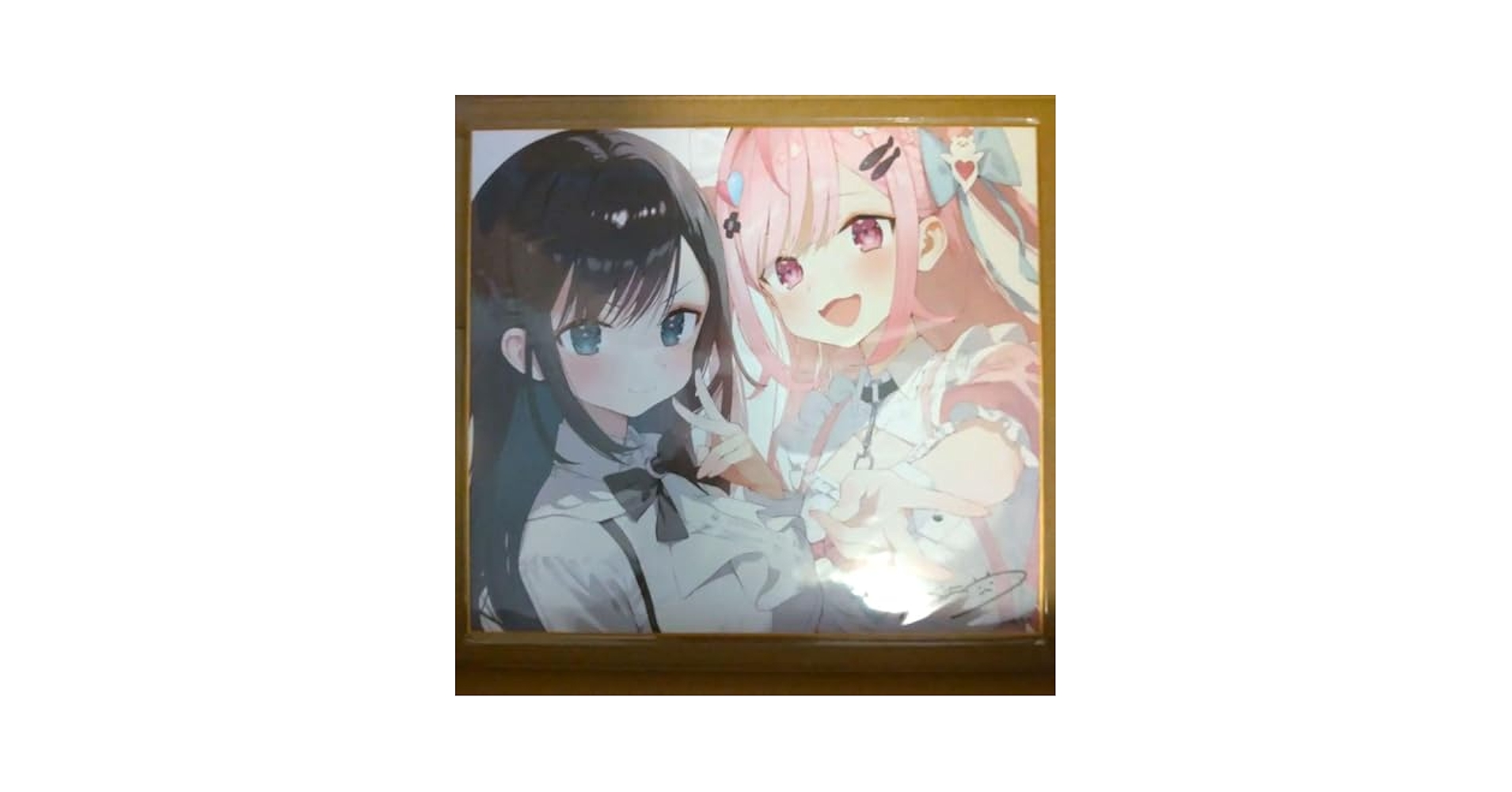 Amazon.co.jp: ギルます×結城さくな コラボイラスト 記念色紙