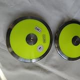 FEIYU Discus 73% Rim Weight with WA(IAAF) Certified- Medium Spin Discus Throw for Outdoor Sports Track & Field Discuses 1.6KG High School and Colleges Competition