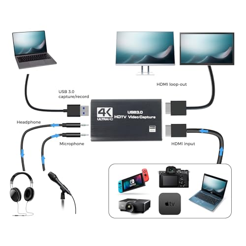 USB Capture Card for Live Streaming