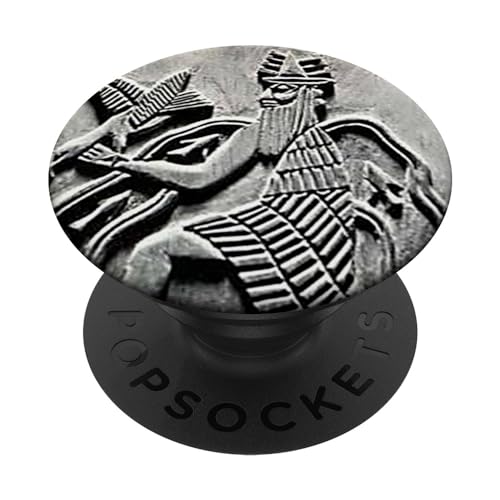 Enki Dios Sumerio Annunaki PopSockets PopGrip Intercambiable