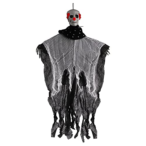 Esqueleto Halloween Decoracion,Esqueleto Colgante para Halloween,Squeletos Colgantes de Halloween Decoraciones,Decorado de Halloween,Casa Embrujada/Accesorios de Decoración de Terror de Halloween