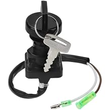 M MATI Ignition Key Switch for Kawasaki Bayou 300 400 Lakota 300 1988-2003 Prairie 400 1997-1998 Prairie 300 1999 27005-1201 27005-1159 27005-1186 27005-1132