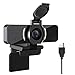Price comparison product image LarmTek 1080P Webcam with Microphone and Privacy Cover,Web Cam USB Camera,Computer HD Streaming Webcam for PC Desktop and Laptop,Wide Angle Lens and Large Sensor for Superior Low Light