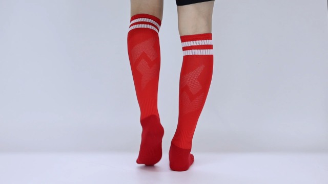 Toddler Soccer Socks Kids Soccer Socks - Striped Cotton Athletic Knee High Socks For Sports & Casual Wear Calcetines De Futbol Para Niños