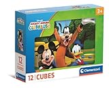 JEU DE SOCIÉTÉ : Image représentant Mickey Mouse avec des couleurs distinctes et de nombreux détails graphiques qui aident à repérer les différentes zones lors de la construction du puzzle.