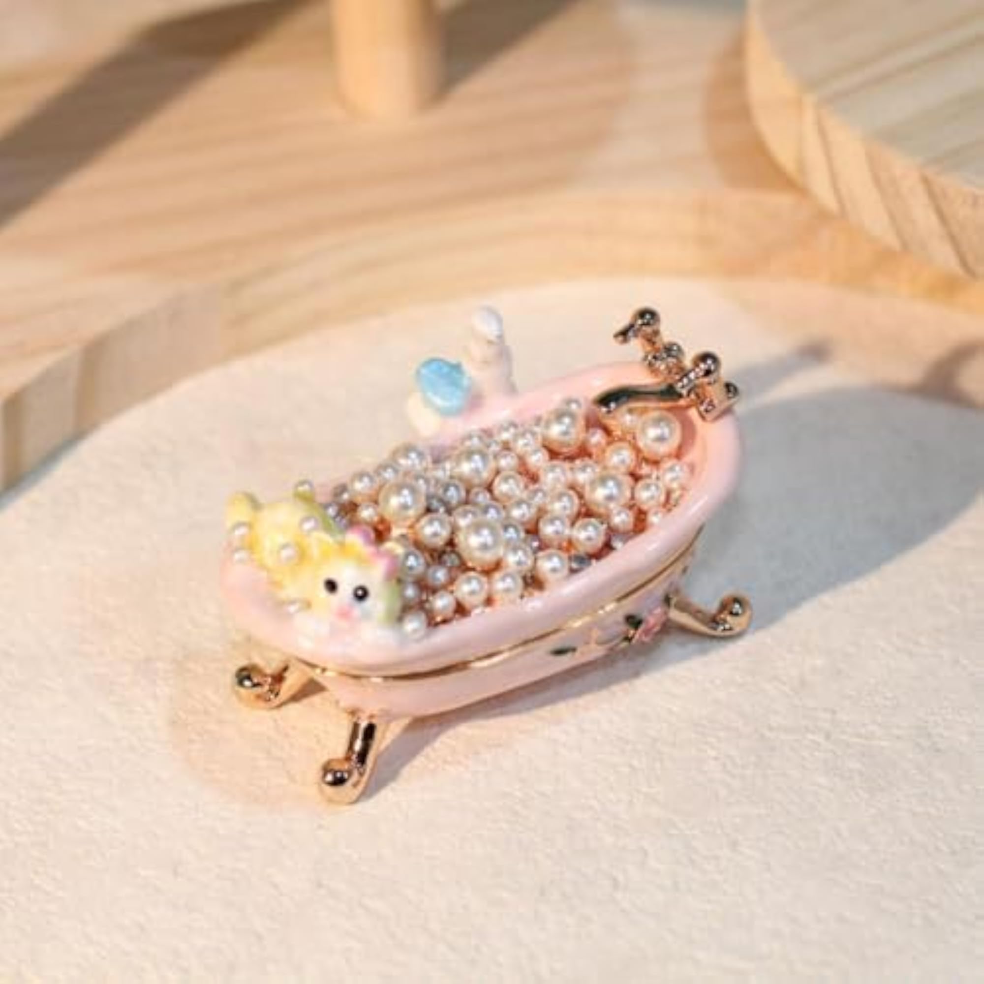 Small Trinket Box Display Rings Holder for Weddings