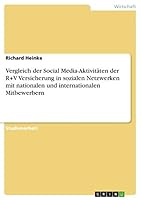 Vergleich der Social Media-Aktivit�ten der R+V Versicherung in sozialen Netzwerken mit nationalen und internationalen Mitbewerbern 3668011230 Book Cover