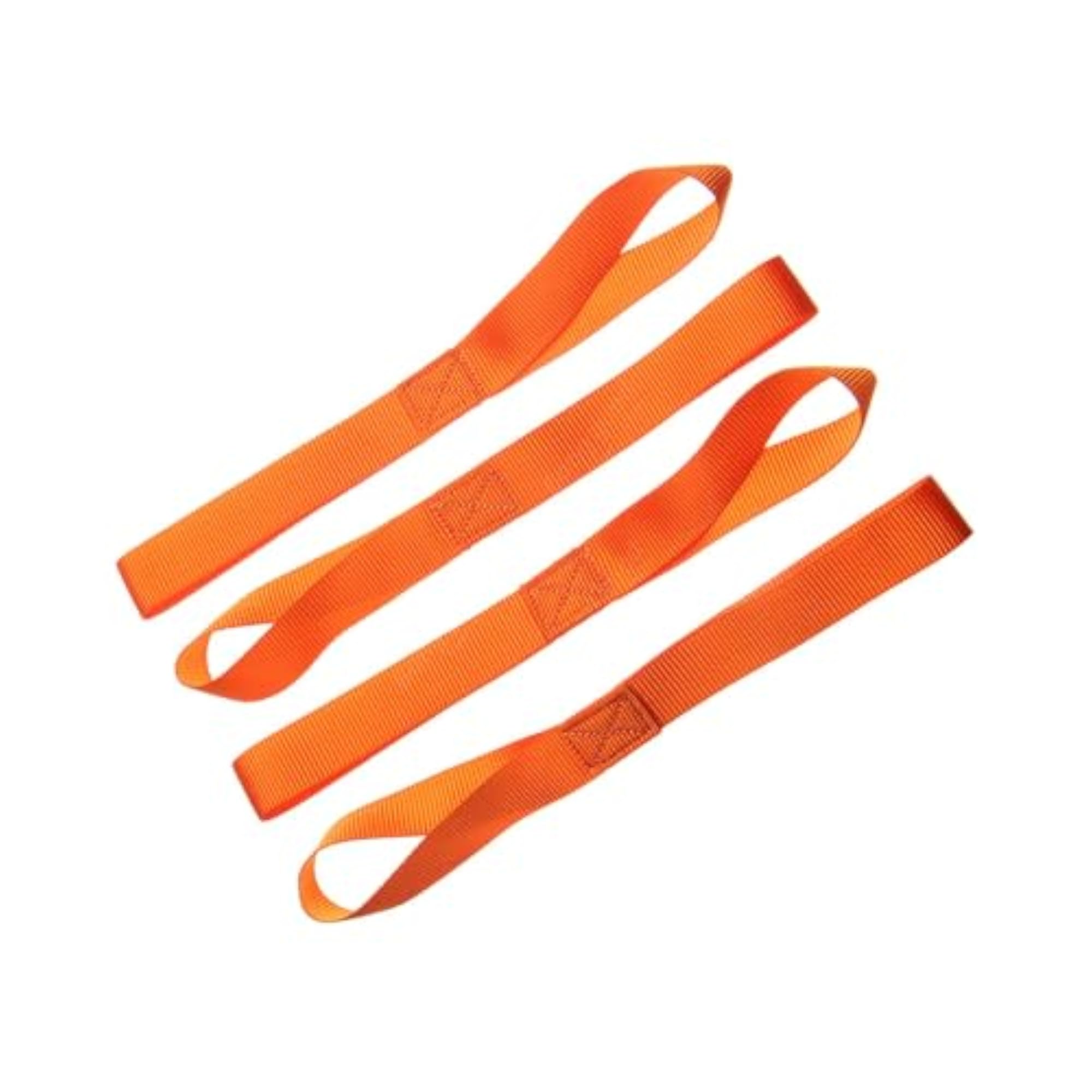 5Pcs Soft Loops High Strength Tie Down Loops Nylon Heavy Duty Orange