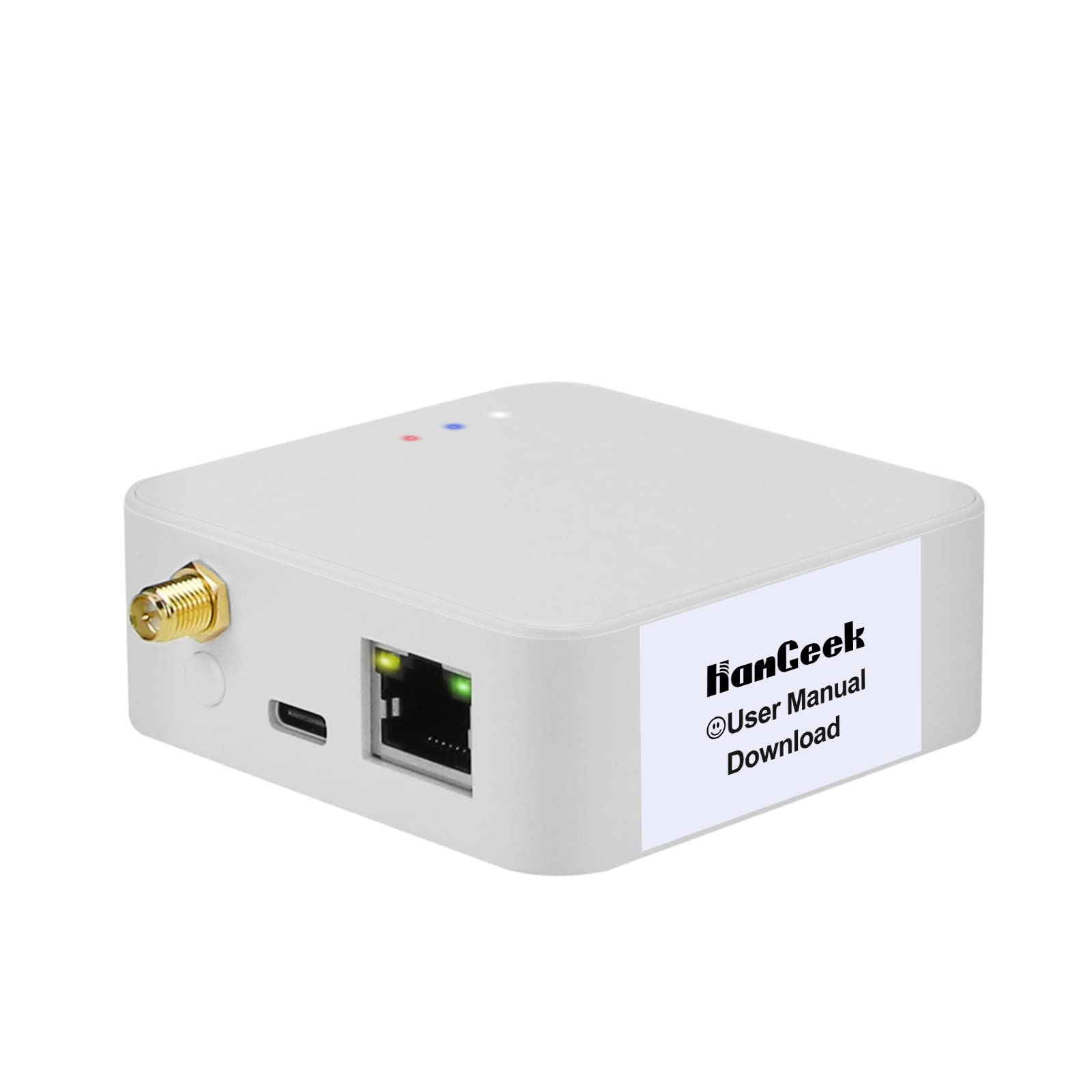 Zigbee Plus POE Universal Coordinator ZigBee Gateway Adapter mit USB-Kabel Weiß