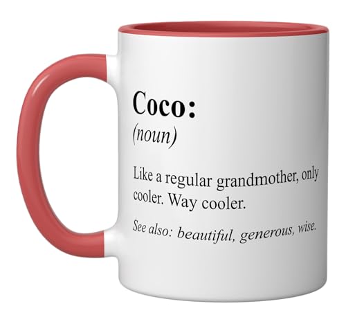 Taza de Cerámica Funny Grandmother Definition 11 oz miniatura 1