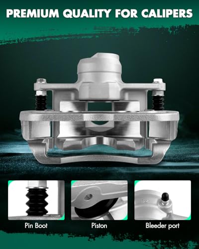 Image of SCITOO Front Driver Side Disc Brake Caliper 18B5068 Compatible For Ford For Focus 2008-2011,With Bracket 1PC