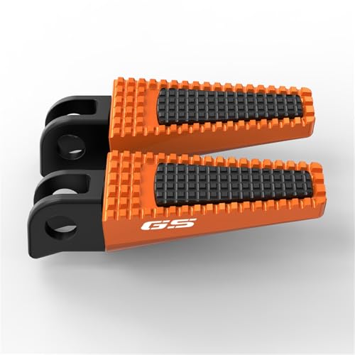 Repose-pieds avant rotatifs pour les voyages en moto avec la BMW F850GS Adventure