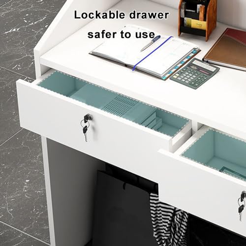 Comptoir de réception moderne petite taille pour optimiser les petits halls - 6
