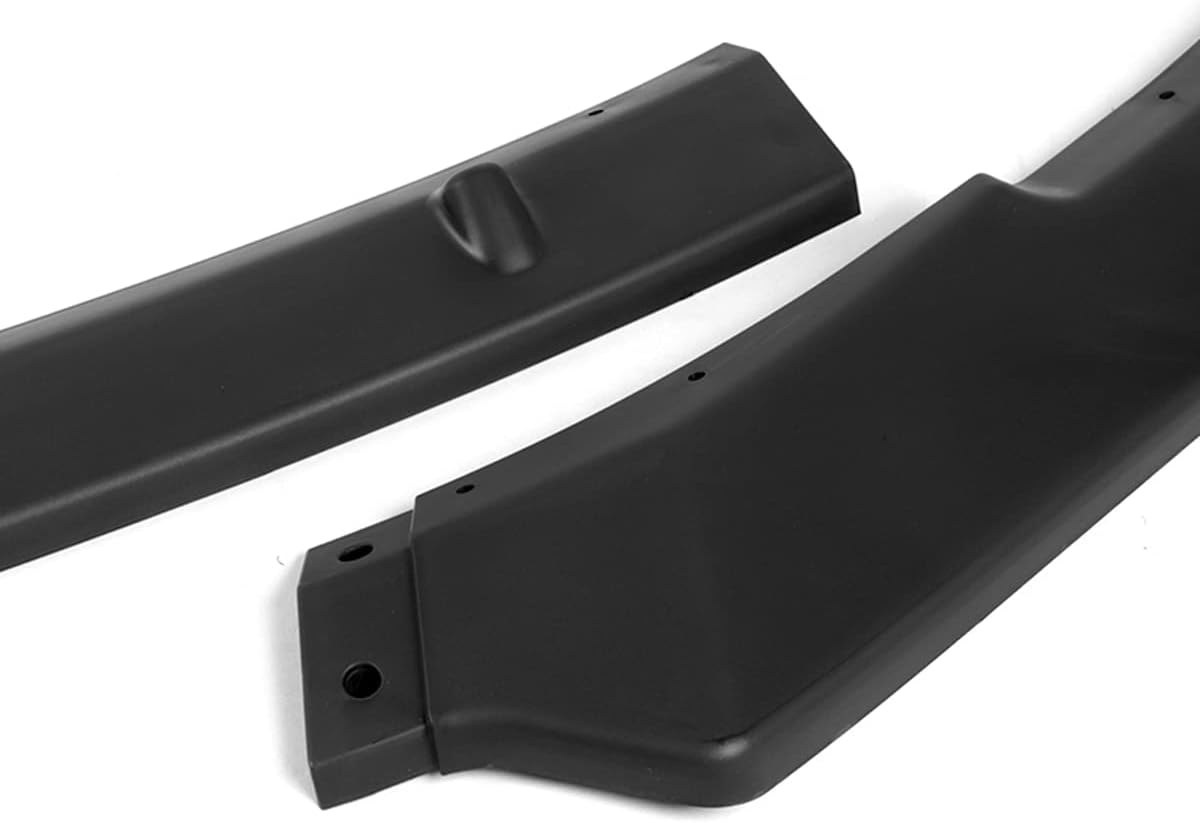 Front Bumper Lip fit for compatible with 2010-2013 Volkswagen Golf MK6 GTI Model Only, Front Bumper Lip Spoiler Air Chin Body Kit Splitter Unpainted Matt Black ABS, 2011 2012 (SPORT-Style)